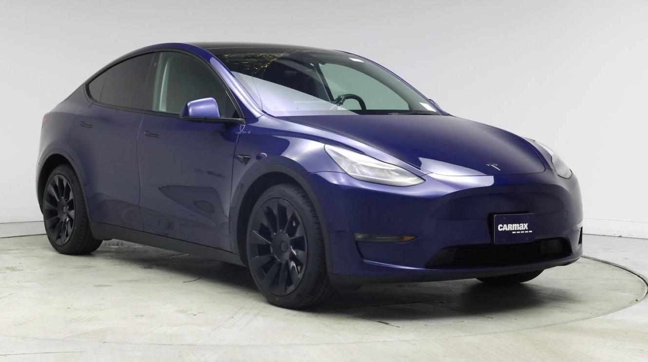 TESLA MODEL Y 2021 5YJYGDEE1MF161524 image